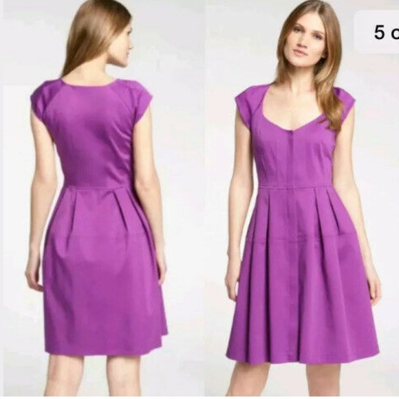 Nanette Lepore Dresses & Skirts - Nanette Lepore Le Cirque Cap Sleeve A-Line Dress Sz. 6